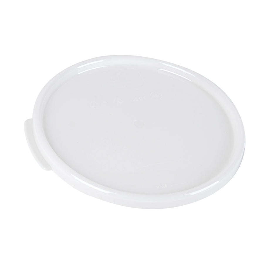 Restaurantware Met Lux Lids, White, Plastic, Round, for 6 & 8 Quart Food Storage Container - Restaurant Equipment and Smallwares - Canadian Distribution