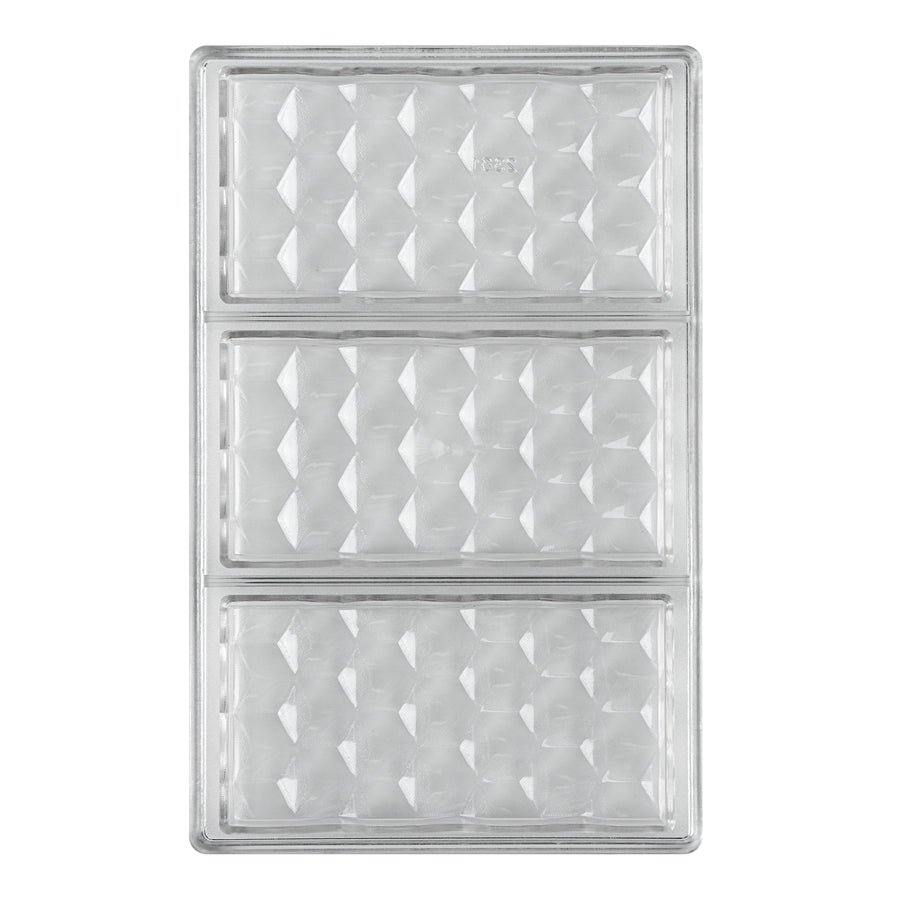 Restaurantware Pastry Tek 3-Compartment 3D Cube Candy & Chocolate Molds, Polycarbonate - Restaurant Equipment and Smallwares - Canadian Distribution