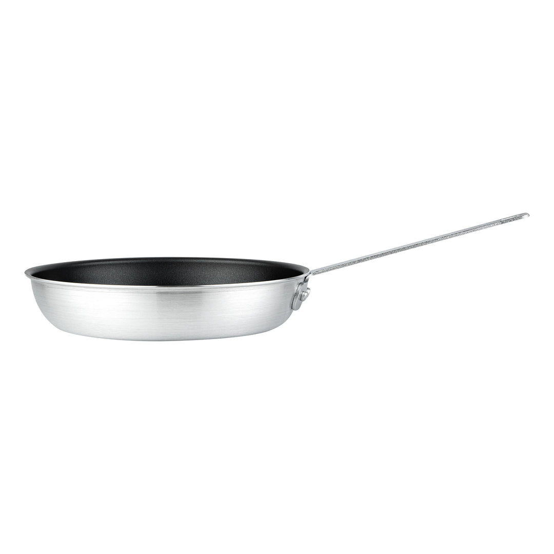 Restaurantware Met Lux 12 Inch Non-Stick Fry Pans, Aluminum - Restaurant Equipment and Smallwares - Canadian Distribution - Ships Free Within Canada on Orders Above CAD $199