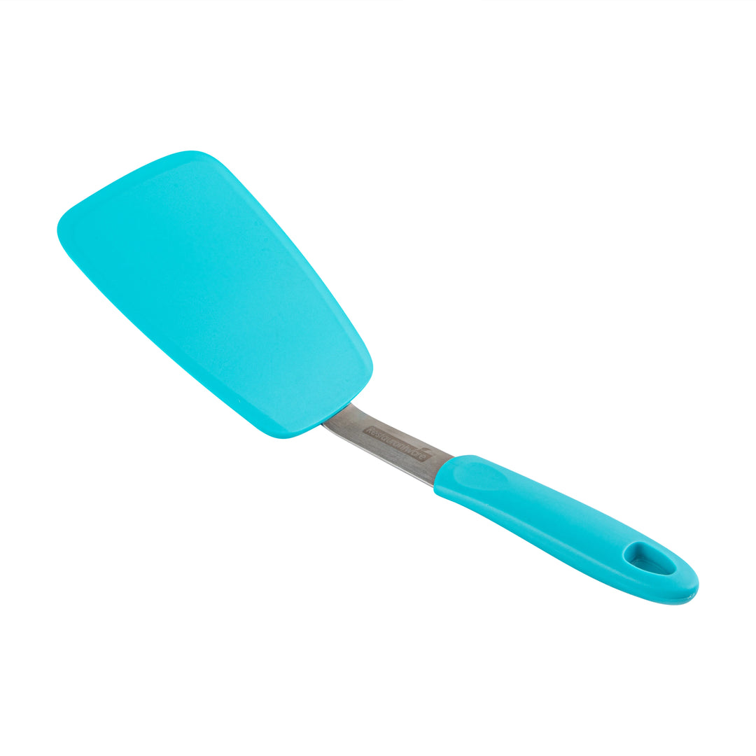 Restaurantware Comfy Grip 13.25In Solid Turner, Turquoise, Silicone - Restaurant Equipment and Smallwares - Canadian Distribution