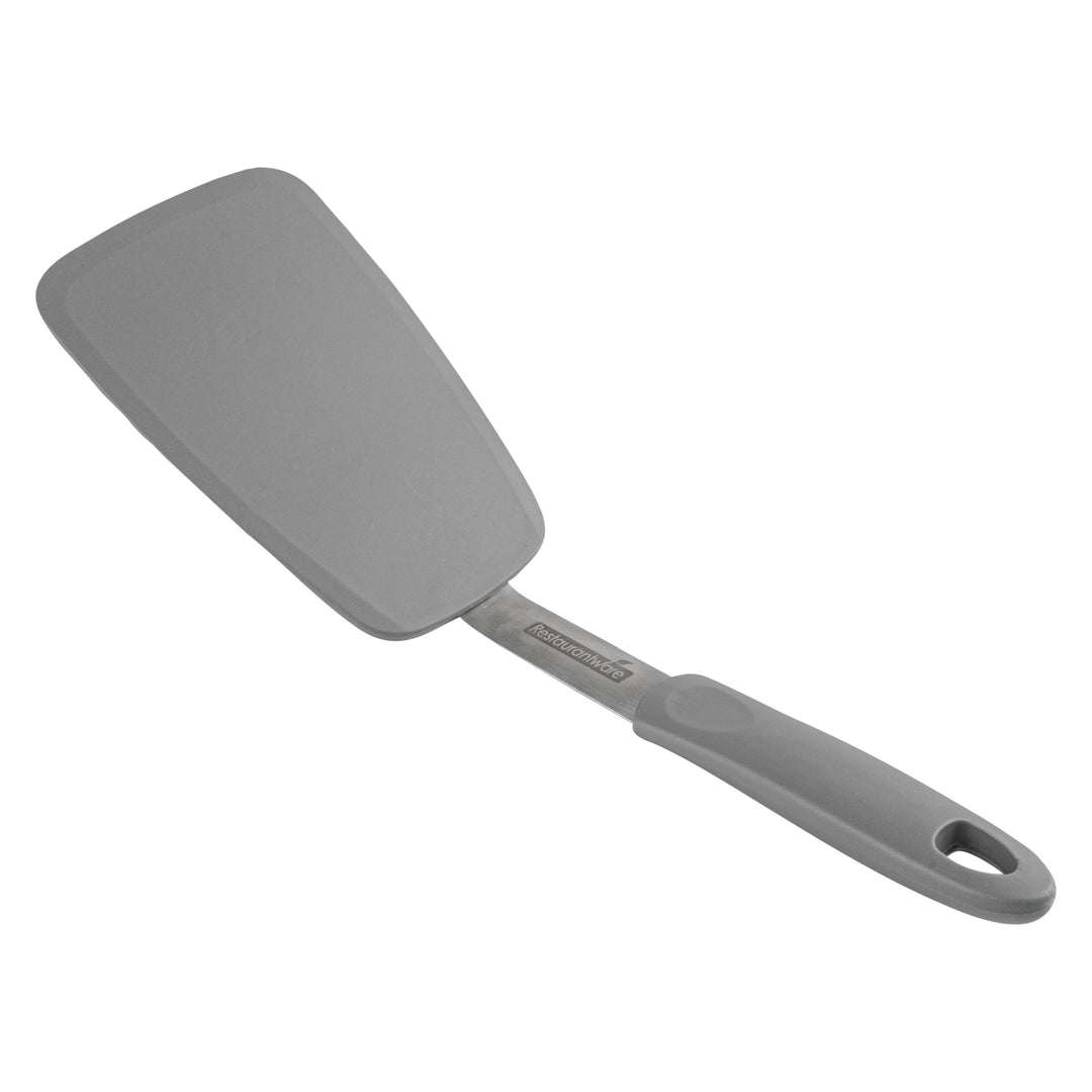 Restaurantware Comfy Grip 13.25In Solid Turner, Gray, Silicone - Restaurant Equipment and Smallwares - Canadian Distribution