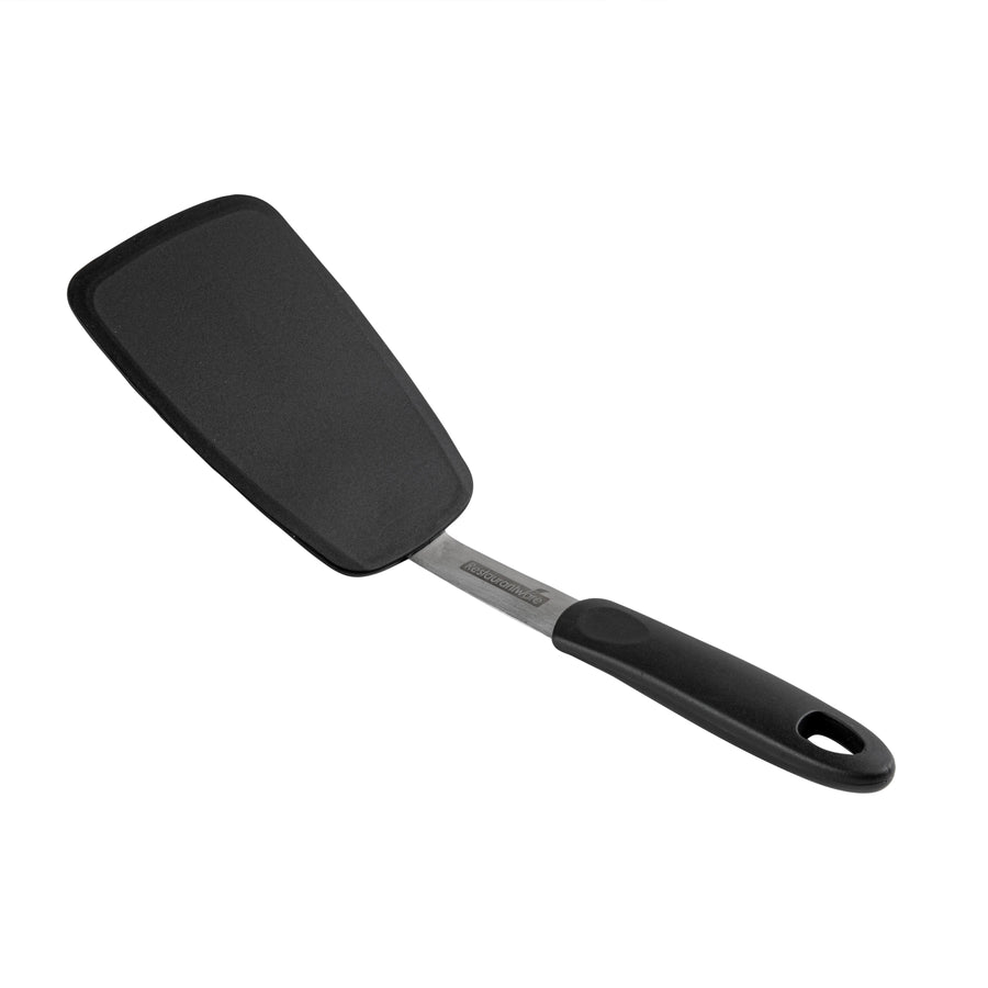 Restaurantware Comfy Grip 13.25In Solid Turner, Black, Silicone - Restaurant Equipment and Smallwares - Canadian Distribution