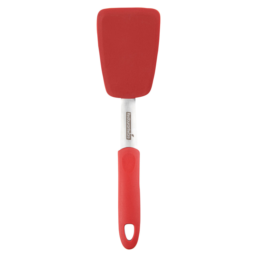 Restaurantware Comfy Grip 12In Solid Turner, Red, Silicone - Restaurant Equipment and Smallwares - Canadian Distribution - Ships Free Within Canada on Orders Above CAD $199
