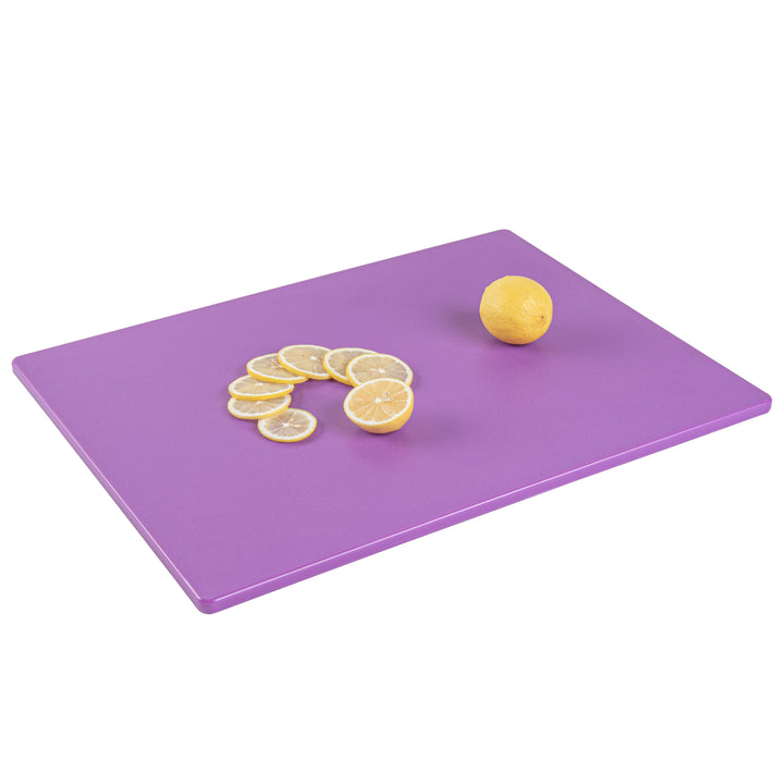 Restaurantware RW Base Cutting Boards, Purple, 20 x 15 Inch, Plastic - Restaurant Equipment and Smallwares - Canadian Distribution - Ships Free Within Canada on Orders Above CAD $199
