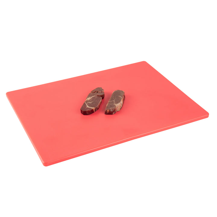 Restaurantware RW Base Cutting Boards, Red, 20 x 15 Inch, Plastic - Restaurant Equipment and Smallwares - Canadian Distribution - Ships Free Within Canada on Orders Above CAD $199