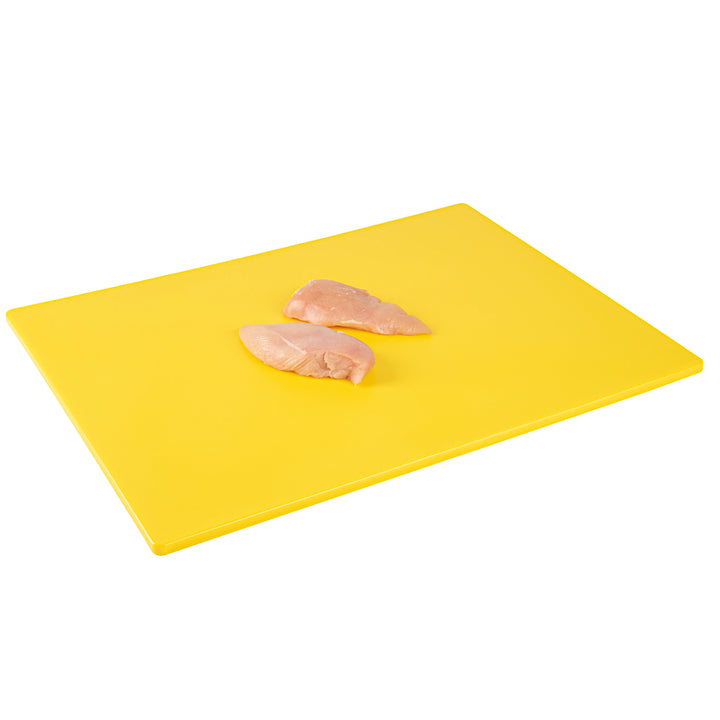 Restaurantware RW Base Cutting Boards, Yellow, 24 x 18 Inch, Plastic - Restaurant Equipment and Smallwares - Canadian Distribution - Ships Free Within Canada on Orders Above CAD $199