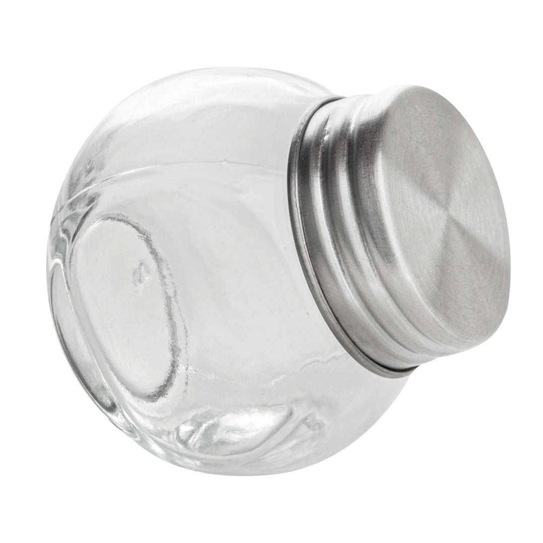 Restaurantware Vetri Mini 2oz Favor Jars, 2.25 x 1.50 x 2.25In, with Chrome Lid - Restaurant Equipment and Smallwares - Canadian Distribution
