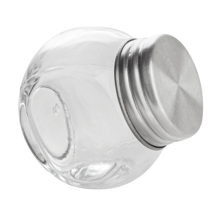 Restaurantware Vetri Mini 2oz Favor Jars, 2.25 x 1.50 x 2.25In, with Chrome Lid - Restaurant Equipment and Smallwares - Canadian Distribution