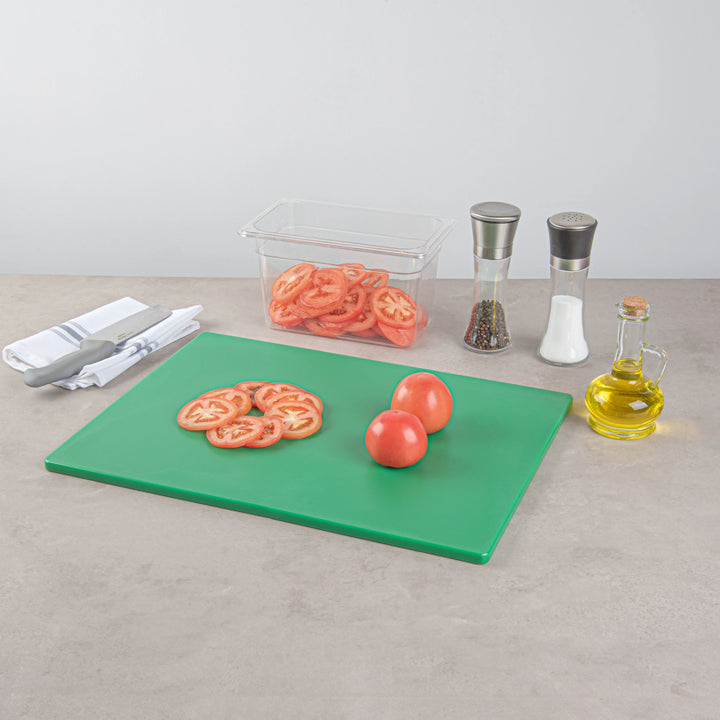Restaurantware RW Base Cutting Boards, Green, 20 x 15 Inch, Plastic - Restaurant Equipment and Smallwares - Canadian Distribution - Ships Free Within Canada on Orders Above CAD $199