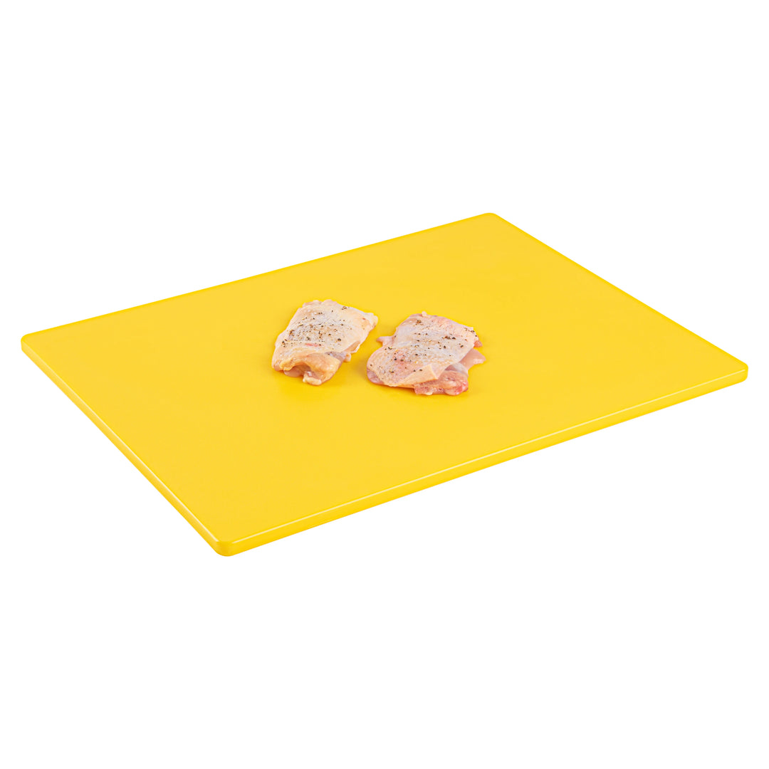 Restaurantware RW Base Cutting Boards, Yellow, 20 x 15 Inch, Plastic - Restaurant Equipment and Smallwares - Canadian Distribution - Ships Free Within Canada on Orders Above CAD $199