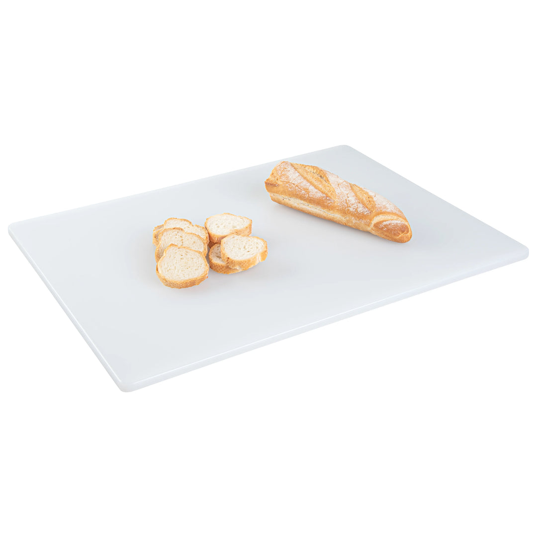 Restaurantware RW Base Cutting Boards, White, 24 x 18 Inch, Plastic - Restaurant Equipment and Smallwares - Canadian Distribution - Ships Free Within Canada on Orders Above CAD $199