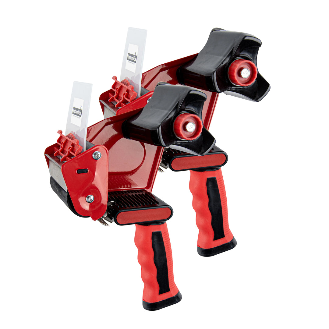 Restaurantware RW Base 3In Red Tape Dispenser Guns, with Rubber Handle - Restaurant Equipment and Smallwares - Canadian Distribution - Ships Free Within Canada on Orders Above CAD $199