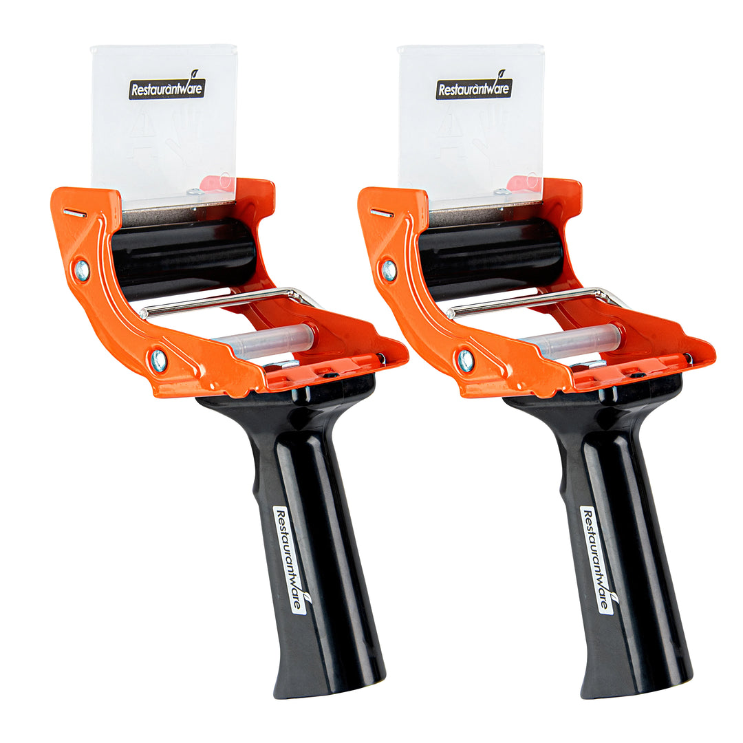 Restaurantware RW Base 3 Inch Heavy-Duty Tape Gun, Orange - Restaurant Equipment and Smallwares - Canadian Distribution - Ships Free Within Canada on Orders Above CAD $199