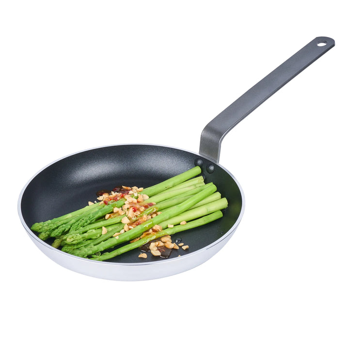 Restaurantware Met Lux 10 Inch Non-Stick Heavy-Duty Induction Ready Fry Pans, Aluminum - Restaurant Equipment and Smallwares - Canadian Distribution - Ships Free Within Canada on Orders Above CAD $199