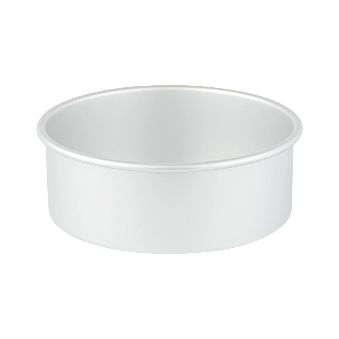 Restaurantware Met Lux 8 x 8 x 3 Inch Cake Pans, Aluminum, Round, Straight-Sided - Restaurant Equipment and Smallwares - Canadian Distribution