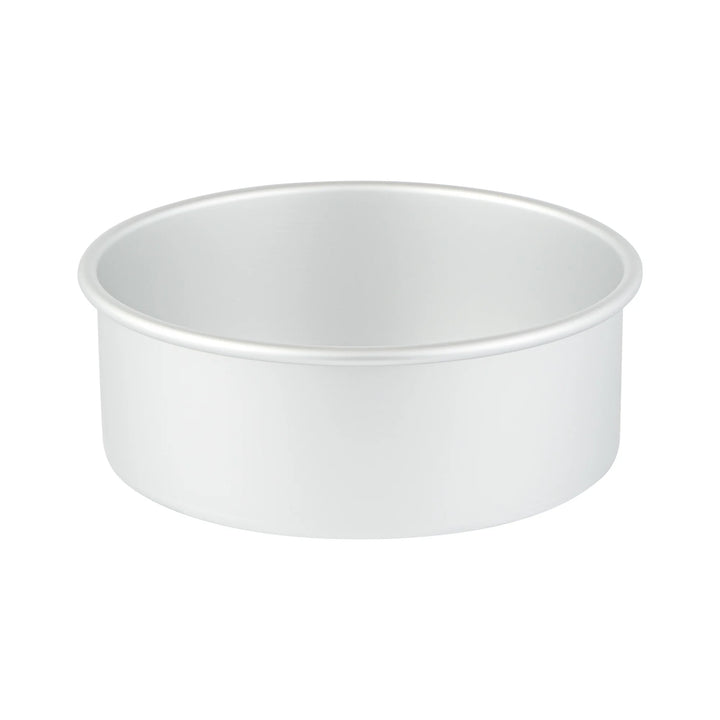 Restaurantware Met Lux 8 x 8 x 3 Inch Cake Pans, Aluminum, Round, Straight-Sided - Restaurant Equipment and Smallwares - Canadian Distribution