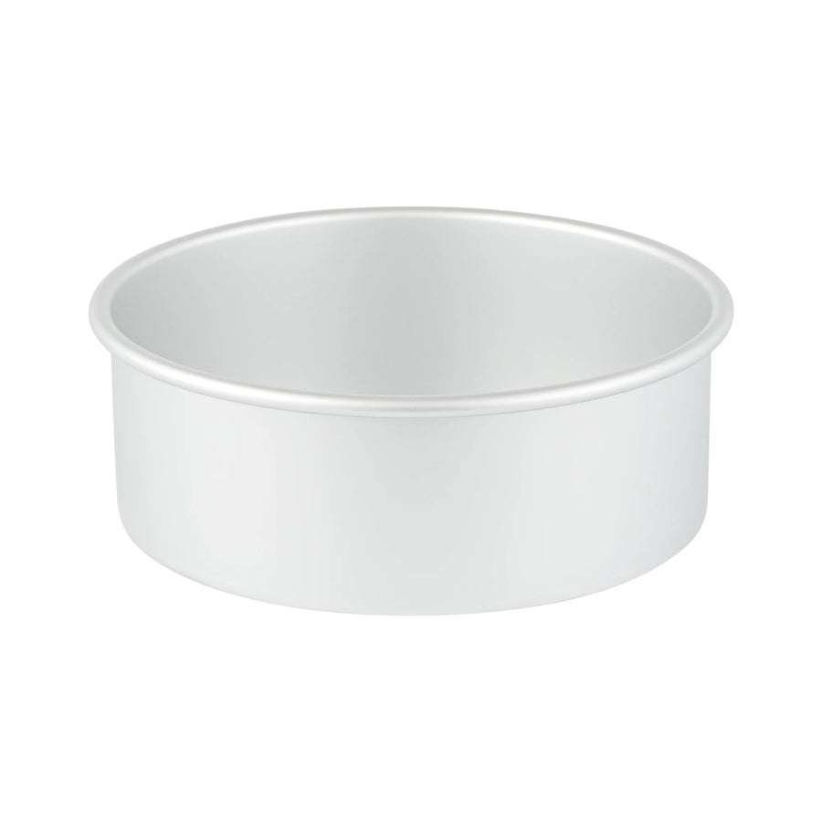 Restaurantware Met Lux 8 x 8 x 3 Inch Cake Pans, Aluminum, Round, Straight-Sided - Restaurant Equipment and Smallwares - Canadian Distribution