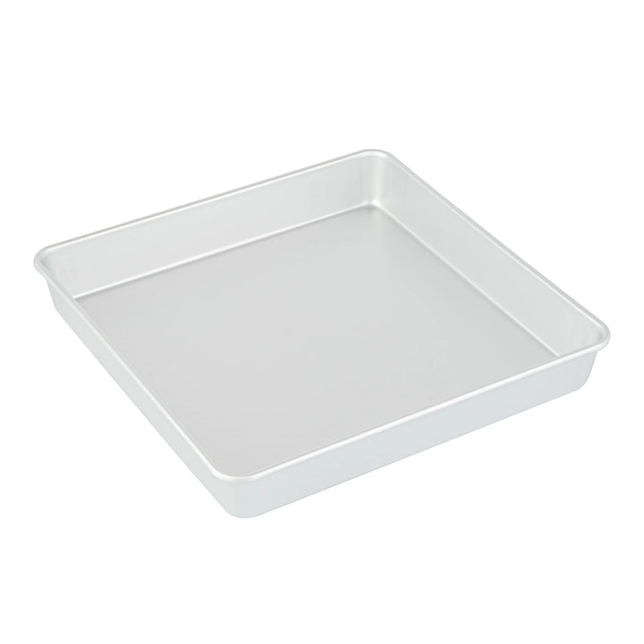 Restaurantware Met Lux 12 x 10 x 2 Inch2 Cake Pans, Aluminum, Square - Restaurant Equipment and Smallwares - Canadian Distribution - Ships Free Within Canada on Orders Above CAD $199