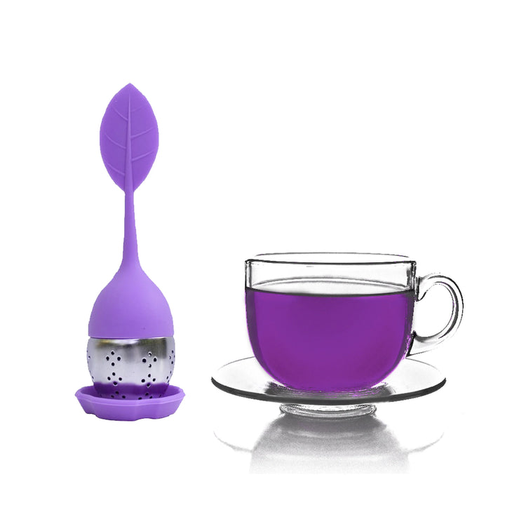 FloralTea Single Serve Tea Infuser, Purple - Restaurant Equipment and Smallwares - Canadian Distribution