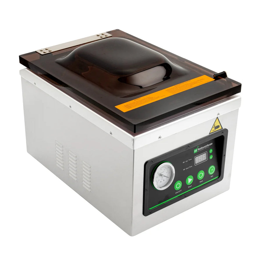 Restaurantware Fresh Hero Chamber Vacuum Machine, Stainless Steel, 10.25In Seal Bar, with Oil Pump - Restaurant Equipment and Smallwares - Canadian Distribution