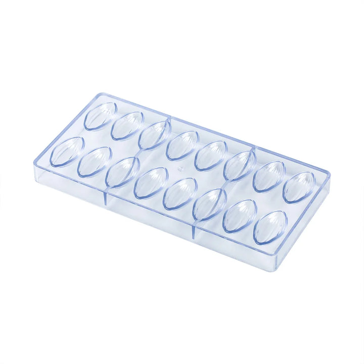 Restaurantware Pastry Tek 16-Compartment Cocoa Pod Candy & Chocolate Mold, Polycarbonate - Restaurant Equipment and Smallwares - Canadian Distribution