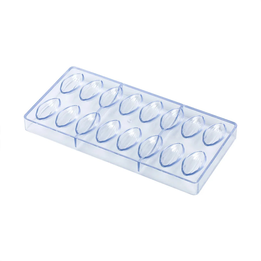 Restaurantware Pastry Tek 16-Compartment Cocoa Pod Candy & Chocolate Mold, Polycarbonate - Restaurant Equipment and Smallwares - Canadian Distribution