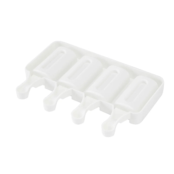 Restaurantware Pastry Tek 4-Compartment Silicone Cylinder Popsicle Molds - Restaurant Equipment and Smallwares - Canadian Distribution