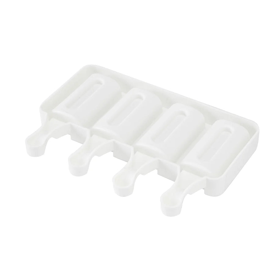 Restaurantware Pastry Tek 4-Compartment Silicone Cylinder Popsicle Molds - Restaurant Equipment and Smallwares - Canadian Distribution