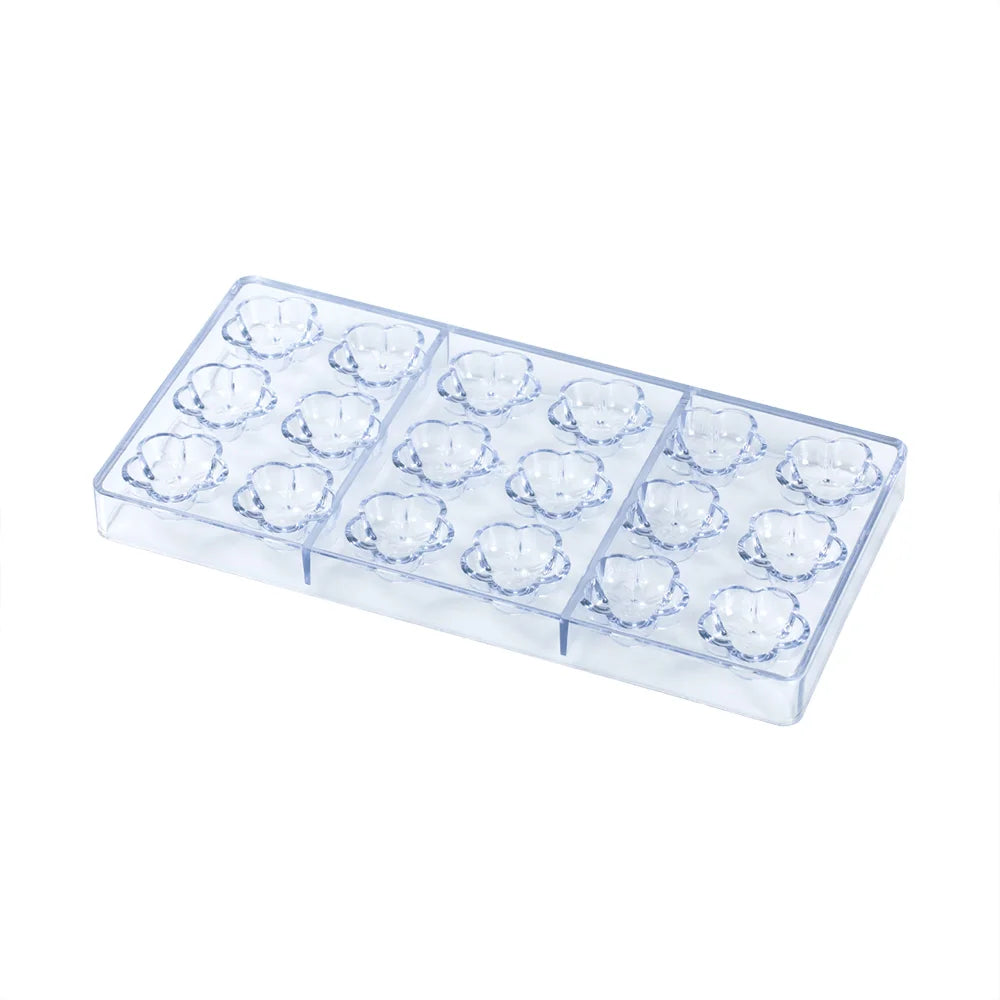 Restaurantware Pastry Tek 18-Compartment Flower Candy & Chocolate Mold, Polycarbonate - Restaurant Equipment and Smallwares - Canadian Distribution