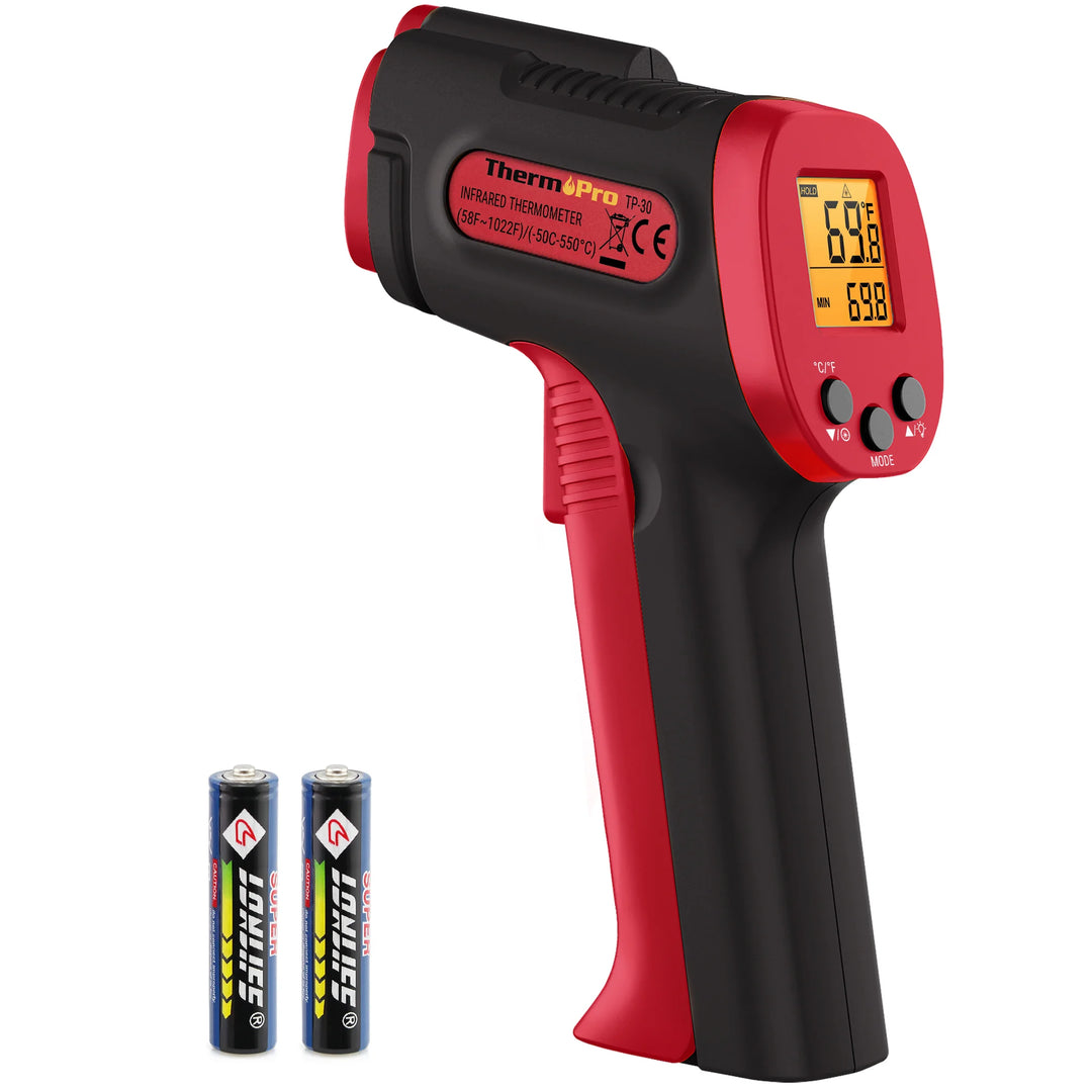 ThermoPro Digital Non-Contact Infrared Gun Thermometers - Restaurant Equipment and Smallwares - Canadian Distribution
