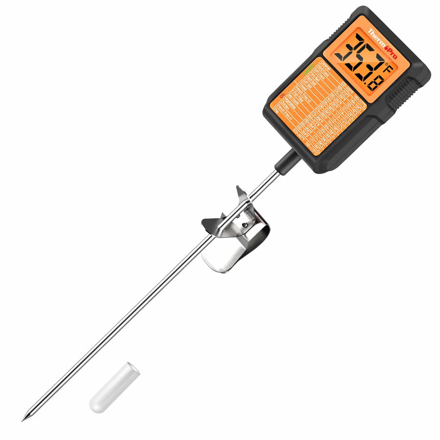 ThermoPro Candy & Deep Dry Dig Foodservice Thermometer, With Clip - Restaurant Equipment and Smallwares - Canadian Distribution