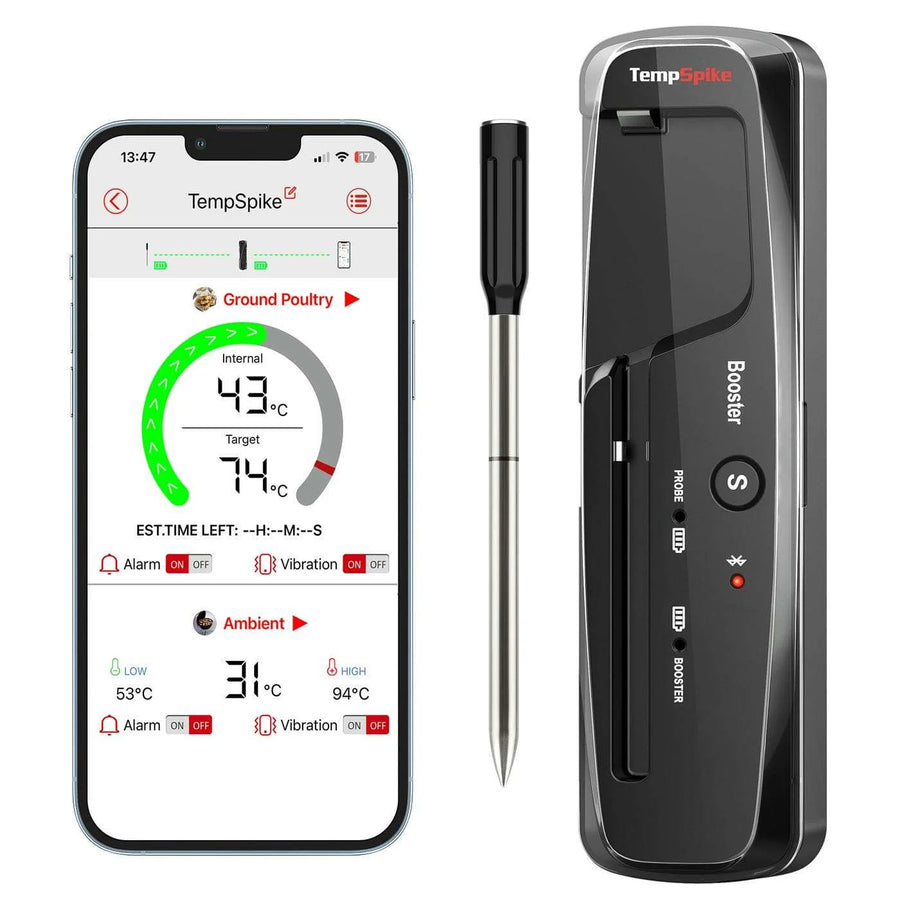 ThermoPro Bluetooth Meat Foodservice Thermometer, 500 Foot Range - Restaurant Equipment and Smallwares - Canadian Distribution