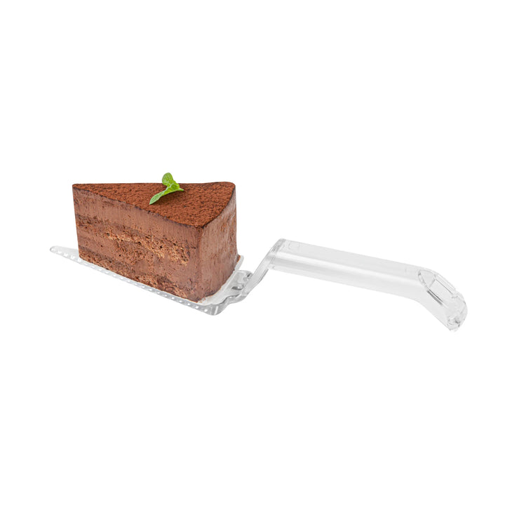Restaurantware Cater Tek 10 x 2 x 1In Plastic Cake Servers, Clear - Restaurant Equipment and Smallwares - Canadian Distribution