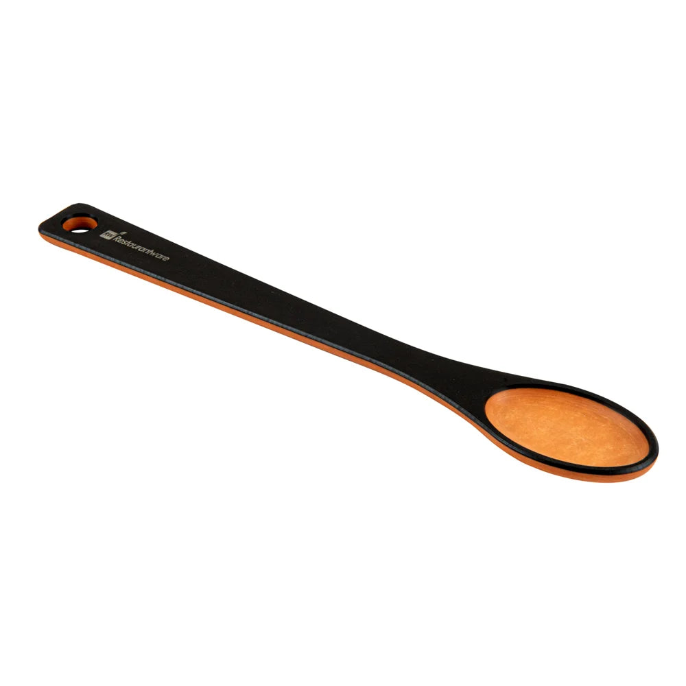 Restaurantware Nature Tek 13In Black Wood Solid Serving Spoon - Restaurant Equipment and Smallwares - Canadian Distribution