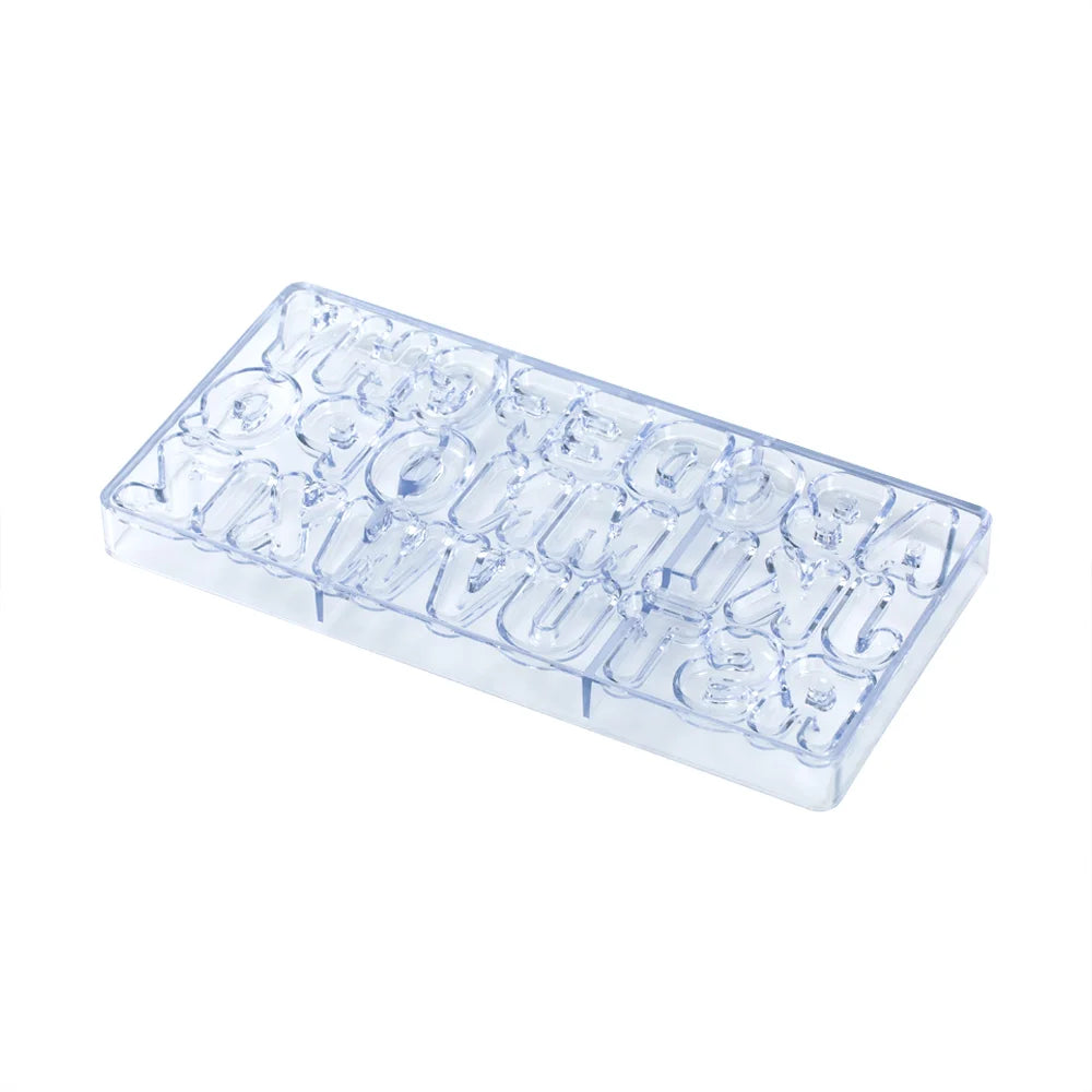 Restaurantware Pastry Tek Alphabet Candy & Chocolate Mold, Polycarbonate - Restaurant Equipment and Smallwares - Canadian Distribution