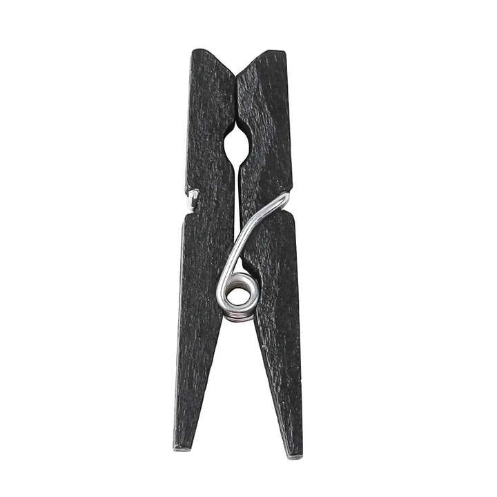 Restaurantware Mini Black Bamboo Clothespin, 1.25 x 0.25 x 0.25In - Restaurant Equipment and Smallwares - Canadian Distribution