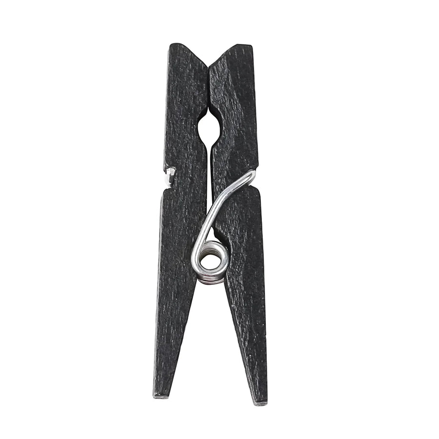 Restaurantware Mini Black Bamboo Clothespin, 1.25 x 0.25 x 0.25In - Restaurant Equipment and Smallwares - Canadian Distribution