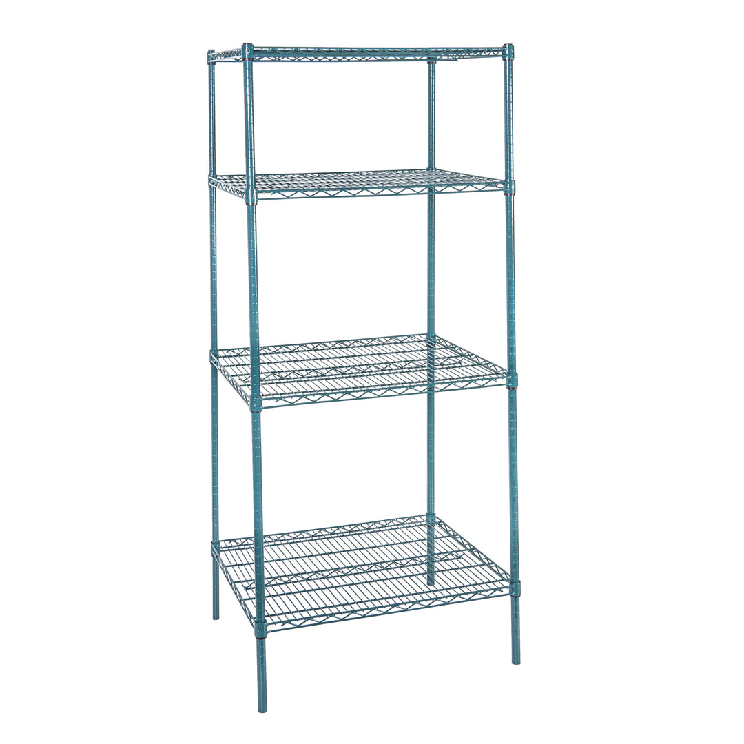Restaurantware RW Base 24 x 30 Inch NSF Shelves, Green, Epoxy, Corrosion-Resistant - Restaurant Equipment and Smallwares - Canadian Distribution