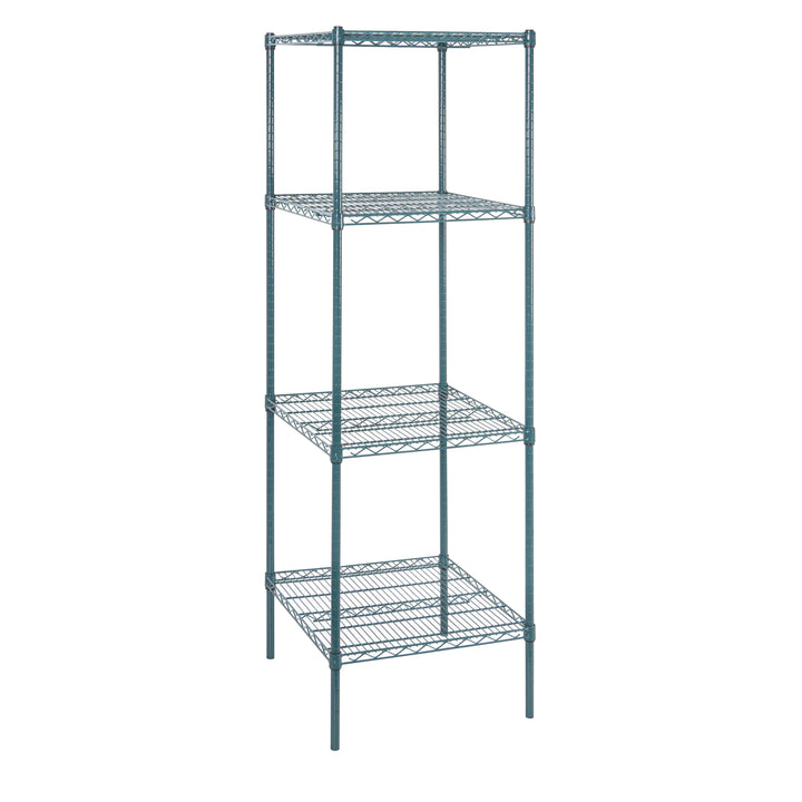 Restaurantware RW Base 24 x 24 Inch NSF Shelves, Green, Epoxy, Corrosion-Resistant - Restaurant Equipment and Smallwares - Canadian Distribution