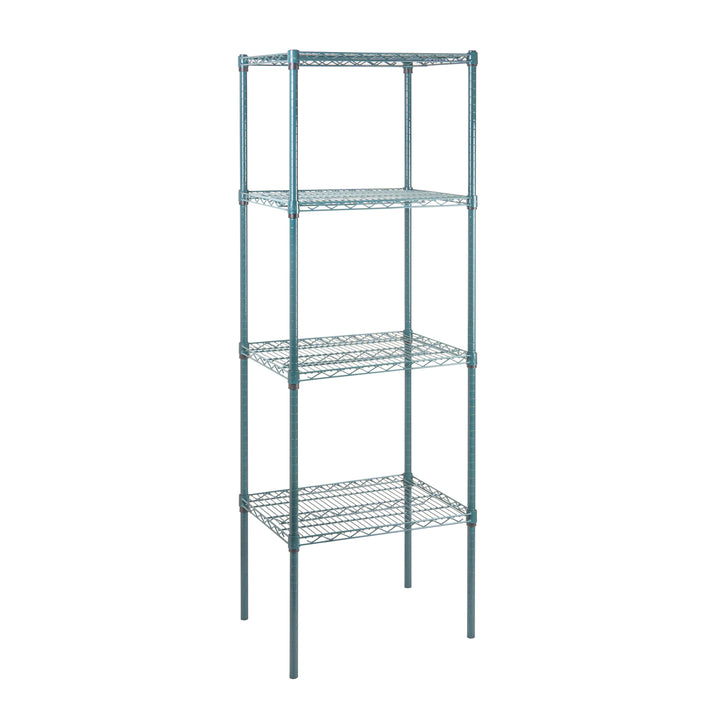 Restaurantware RW Base 18 x 24 Inch NSF Shelves, Green, Epoxy, Corrosion-Resistant - Restaurant Equipment and Smallwares - Canadian Distribution