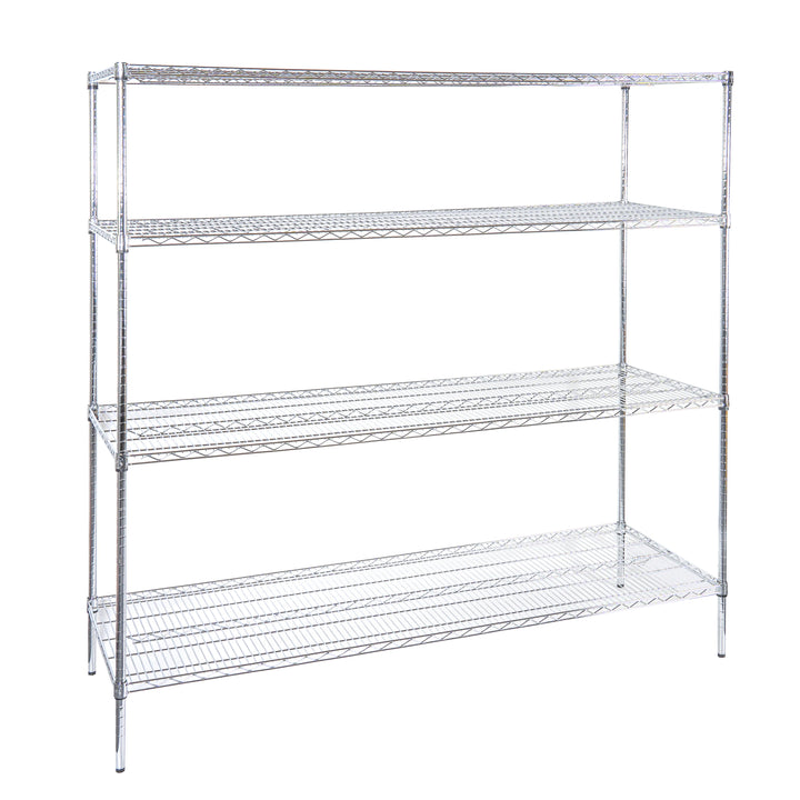 Restaurantware RW Base 24 x 72 Inch NSF Shelves, Chrome - Restaurant Equipment and Smallwares - Canadian Distribution