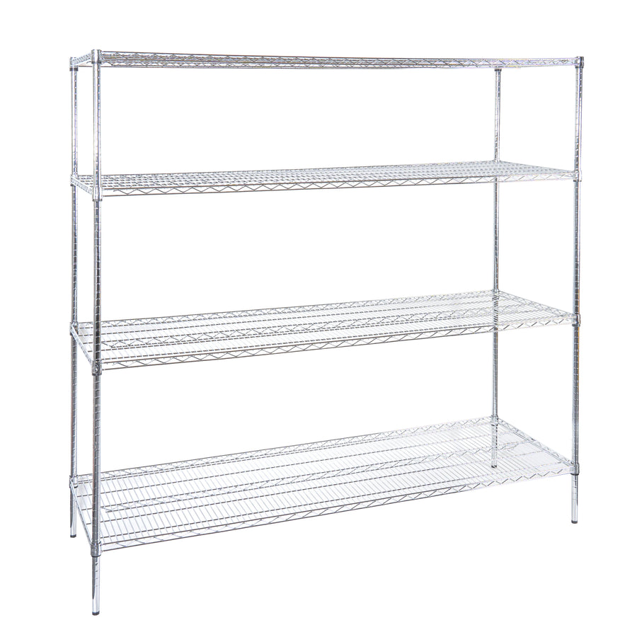 Restaurantware RW Base 24 x 72 Inch NSF Shelves, Chrome - Restaurant Equipment and Smallwares - Canadian Distribution
