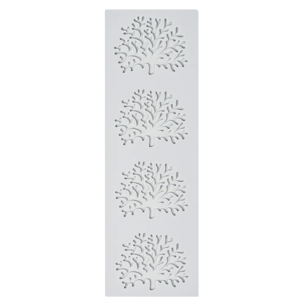 Restaurantware Pastry Tek Gray Silicone Coral Fondant Impression Mat - Restaurant Equipment and Smallwares - Canadian Distribution