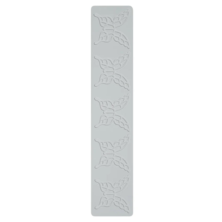 Restaurantware Pastry Tek Gray Silicone Butterfly Fondant Impression Mat - Restaurant Equipment and Smallwares - Canadian Distribution
