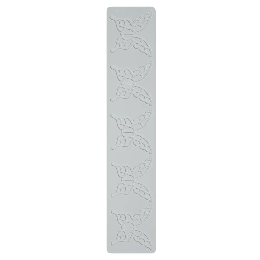 Restaurantware Pastry Tek Gray Silicone Butterfly Fondant Impression Mat - Restaurant Equipment and Smallwares - Canadian Distribution