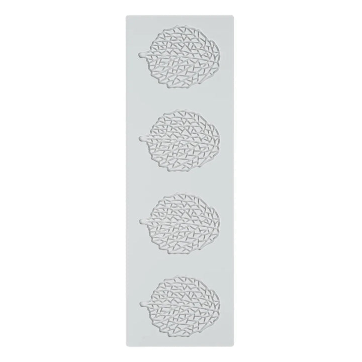 Restaurantware Pastry Tek Gray Silicone Autumn Leaf Fondant Impression Mat - Restaurant Equipment and Smallwares - Canadian Distribution