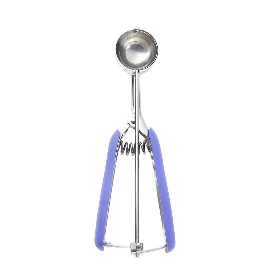 Restaurantware Comfy Grip 0.86oz Ice Cream Scoop, Stainless Steel, #40, with Purple Handle - Restaurant Equipment and Smallwares - Canadian Distribution