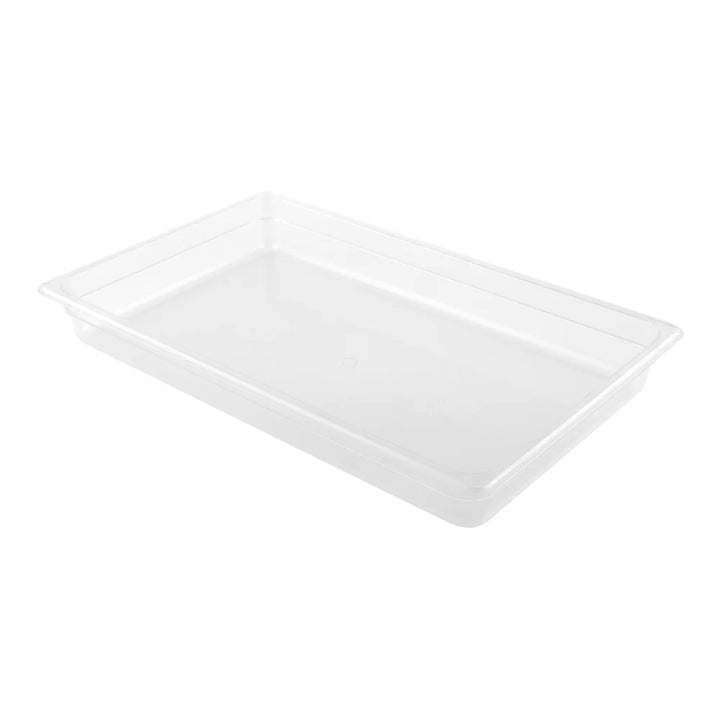 Restaurantware Met Lux Full-Size Clear Plastic Cold Food Storage Containers, 2.50In Deep, Rectangular - Restaurant Equipment and Smallwares - Canadian Distribution