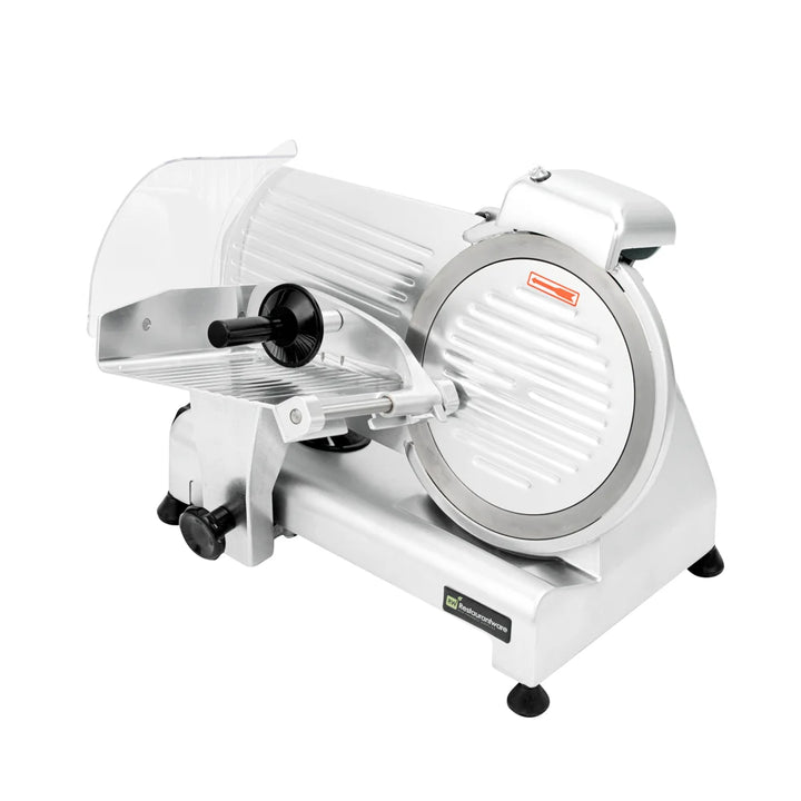 Restaurantware Hi Tek 10In Manual Gravity Feed Meat Slicer, Stainless Steel, 1/4HP - Restaurant Equipment and Smallwares - Canadian Distribution