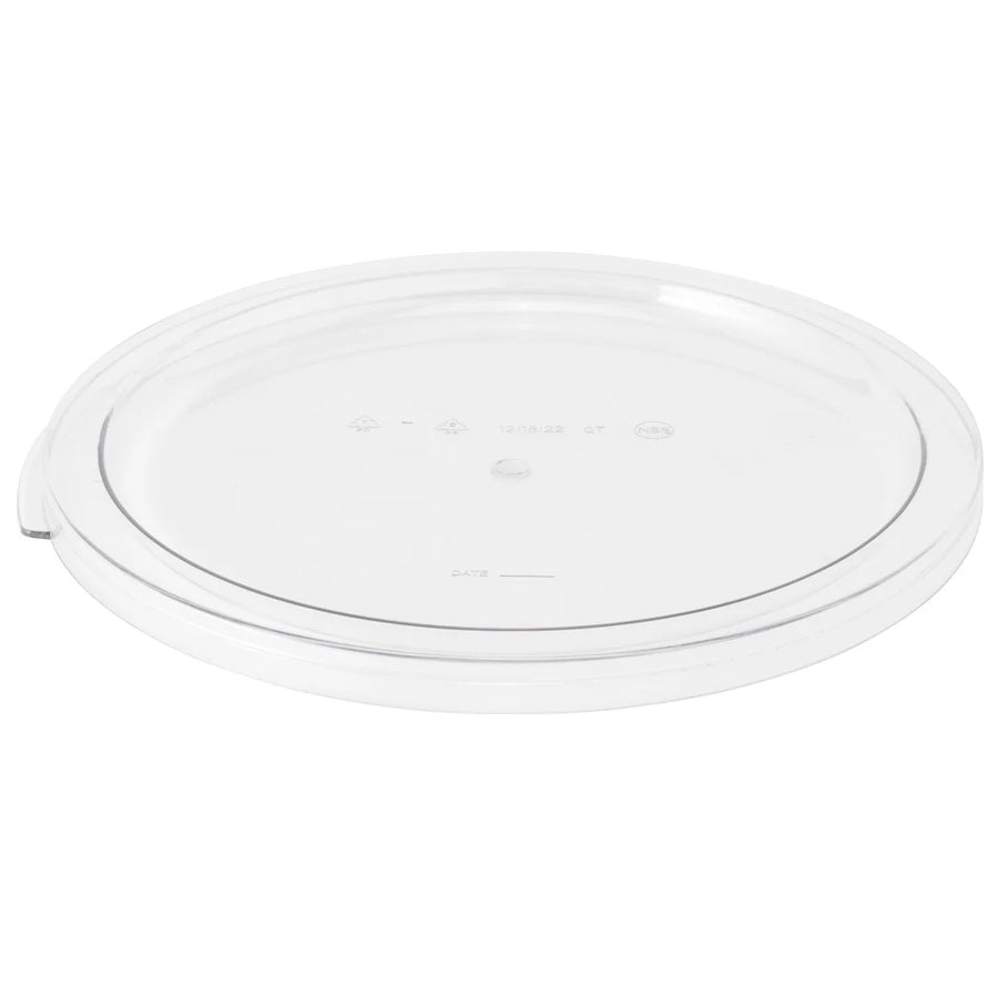 Restaurantware Met Lux Round Clear Plastic Lid, for 12/18/22qt Food Storage Containers - Restaurant Equipment and Smallwares - Canadian Distribution